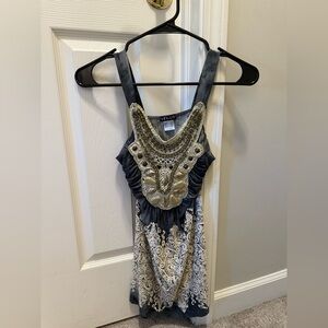 VENUS Metallic Embellished Dress